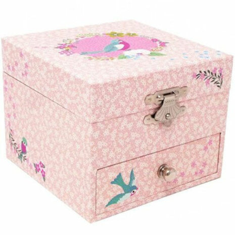 Djeco Muziek/juwelen doosje De vink Djeco Muziek/juwelen doosje De vink