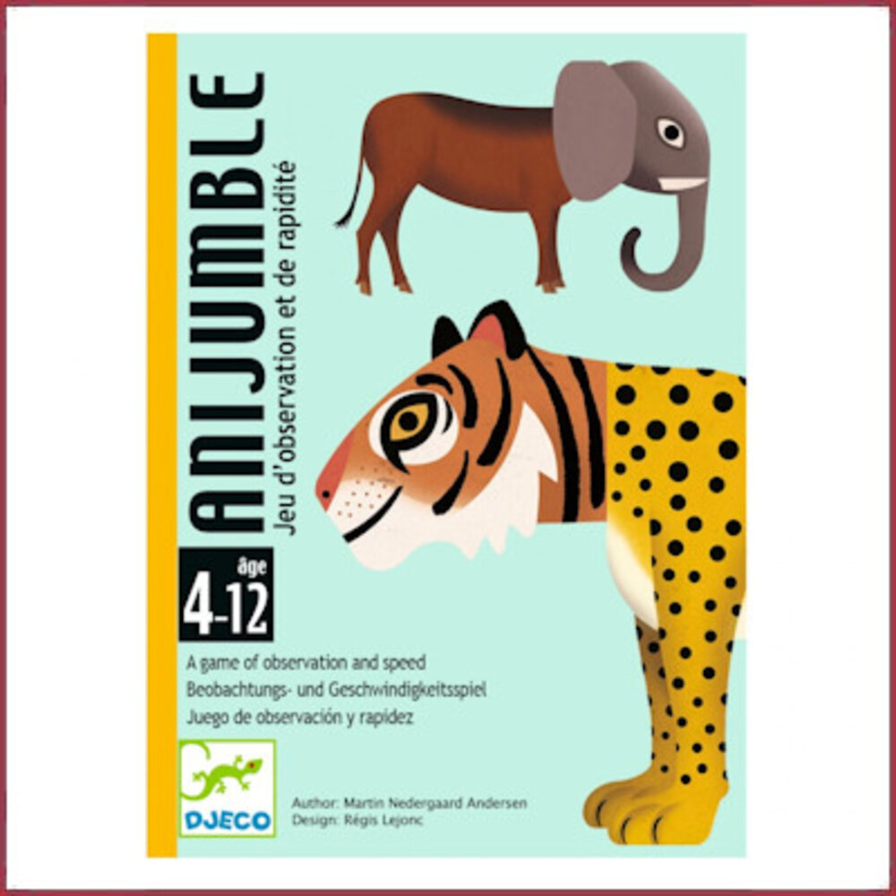 Djeco Speelkaarten Anijumble
