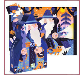 Djeco Silhouet puzzel De Tovenaar