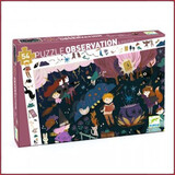 Djeco Observatie puzzel De tovenaarsleerling 54 st Djeco Observatie puzzel De tovenaarsleerling 54 st
