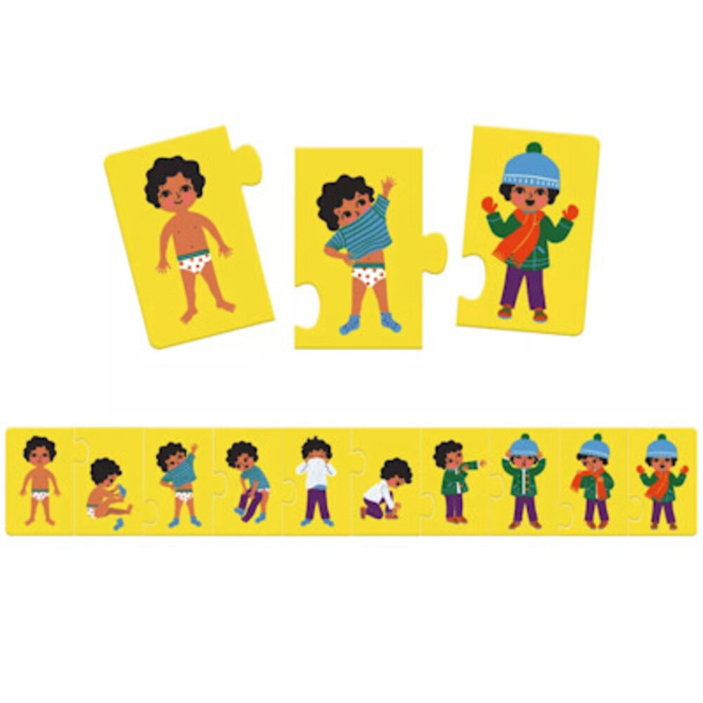Djeco Puzzel Aankleden in de winter