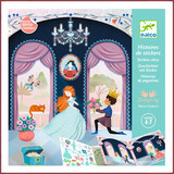 Djeco Stickerboekje Leven in het kasteel