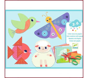 Djeco Knutselen - Collages maken met kartelschaar