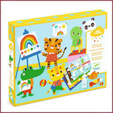 Djeco Knutseldoos Collages voor de kleinsten