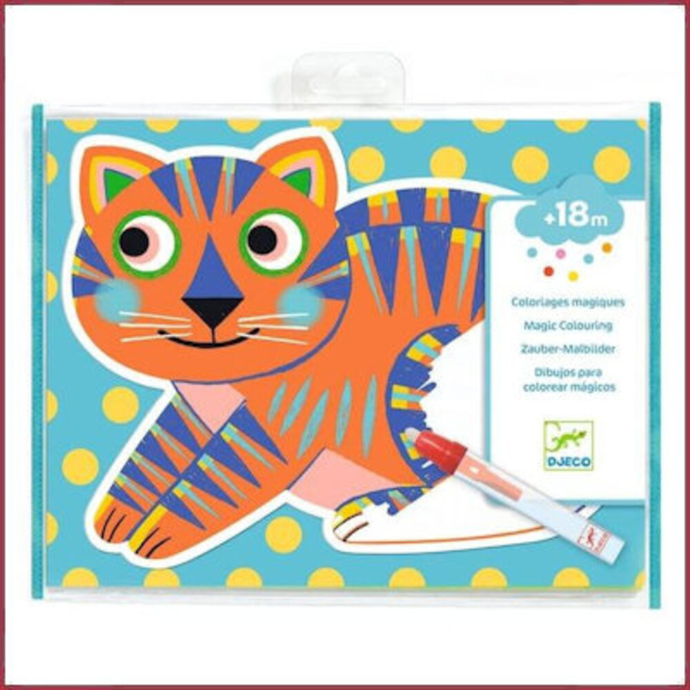 Djeco Magisch kleuren Animaloma