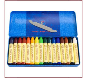 Stockmar bijenwaskrijt stift 16 kleuren