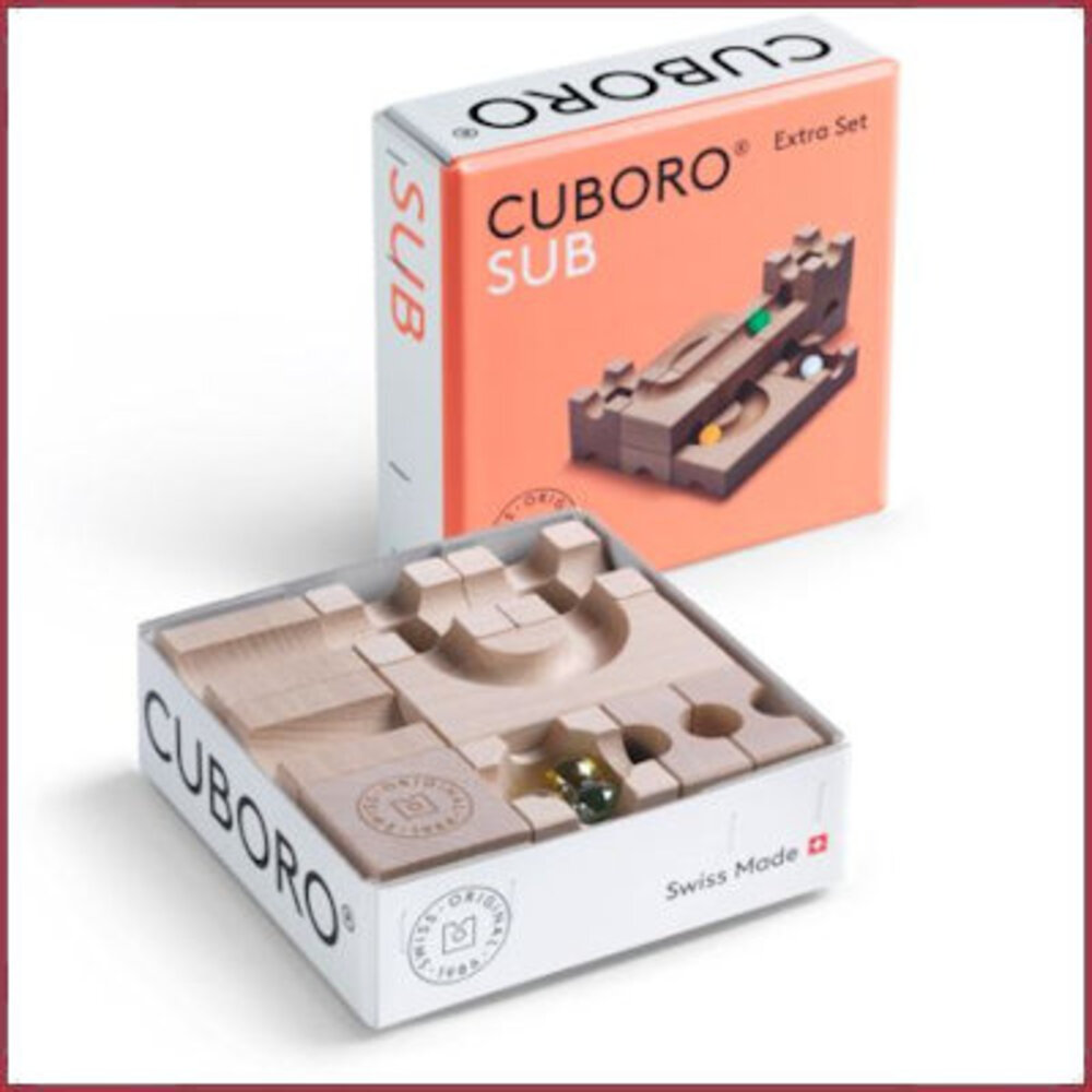 Cuboro Cuboro uitbreidingsset Sub 12 elementen Cuboro Cuboro uitbreidingsset Sub 12 elementen