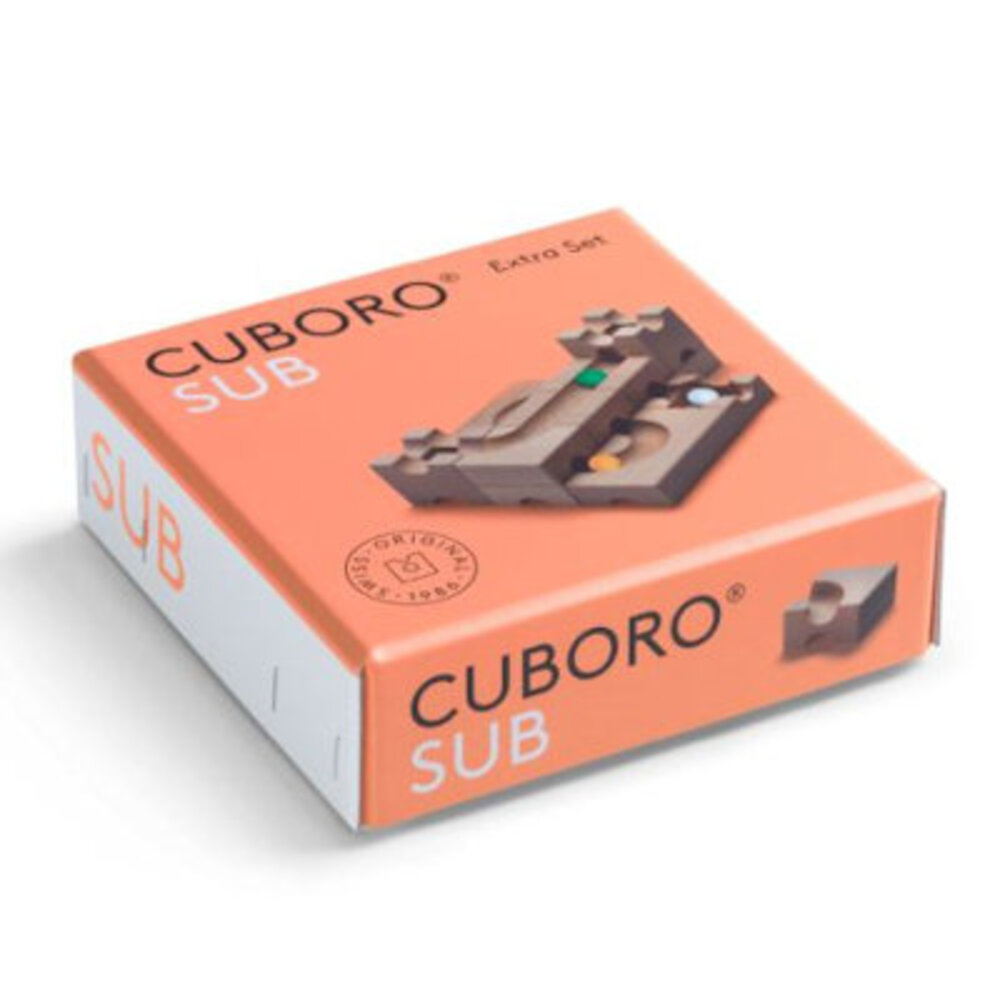 Cuboro Cuboro uitbreidingsset Sub 12 elementen Cuboro Cuboro uitbreidingsset Sub 12 elementen