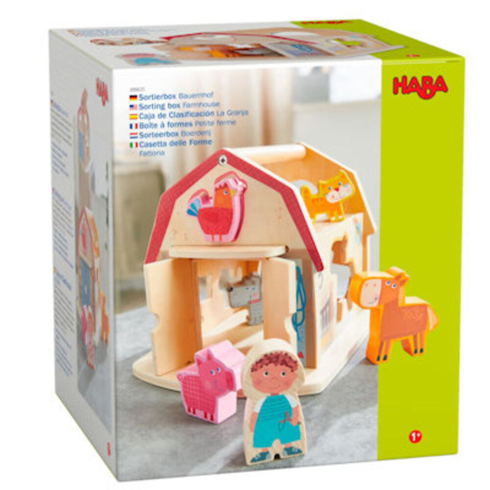 Haba Sorteerbox Boerderij Haba Sorteerbox Boerderij