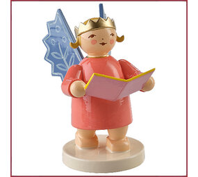 Wendt & Kühn Gekroond Engeltje met Boek Wendt & Kühn Gekroond Engeltje met Boek