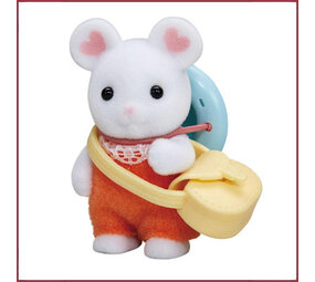 Sylvanian Families Baby Marshmallow muis Sylvanian Families Baby Marshmallow muis