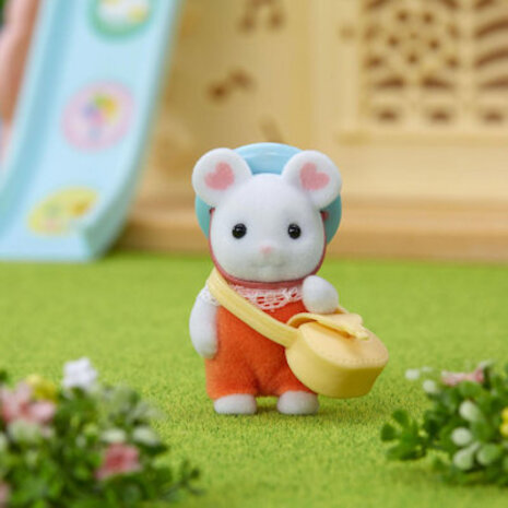 Sylvanian Families Baby Marshmallow muis Sylvanian Families Baby Marshmallow muis