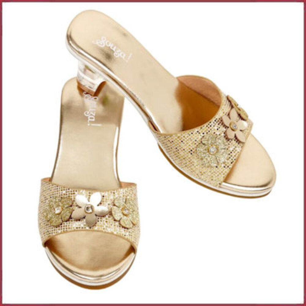 Souza for kids Slipper hak Ellina goud metallic Souza for kids Slipper hak Ellina goud metallic