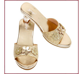 Souza for kids Slipper hak Ellina goud metallic Souza for kids Slipper hak Ellina goud metallic