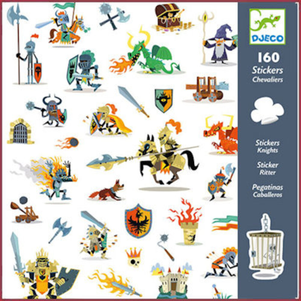 Djeco Stickers - Ridders