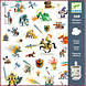 Djeco Stickers - Ridders