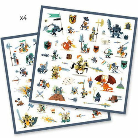 Djeco Stickers - Ridders