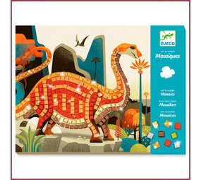 Djeco Knutselset Mozaïek Dinosaurussen Djeco Knutselset Mozaïek Dinosaurussen