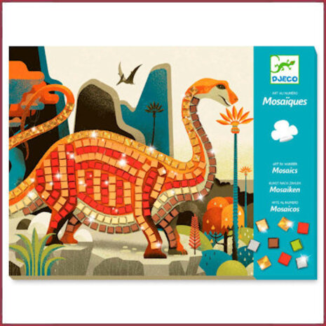 Djeco Knutselset Mozaïek Dinosaurussen