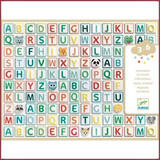 Djeco 3D stickers Alfabet