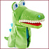 Handpop Veelvraat Kroko Handpop Veelvraat Kroko