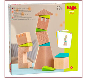 Haba 3D Compositiespel Scheve Torens Haba 3D Compositiespel Scheve Torens