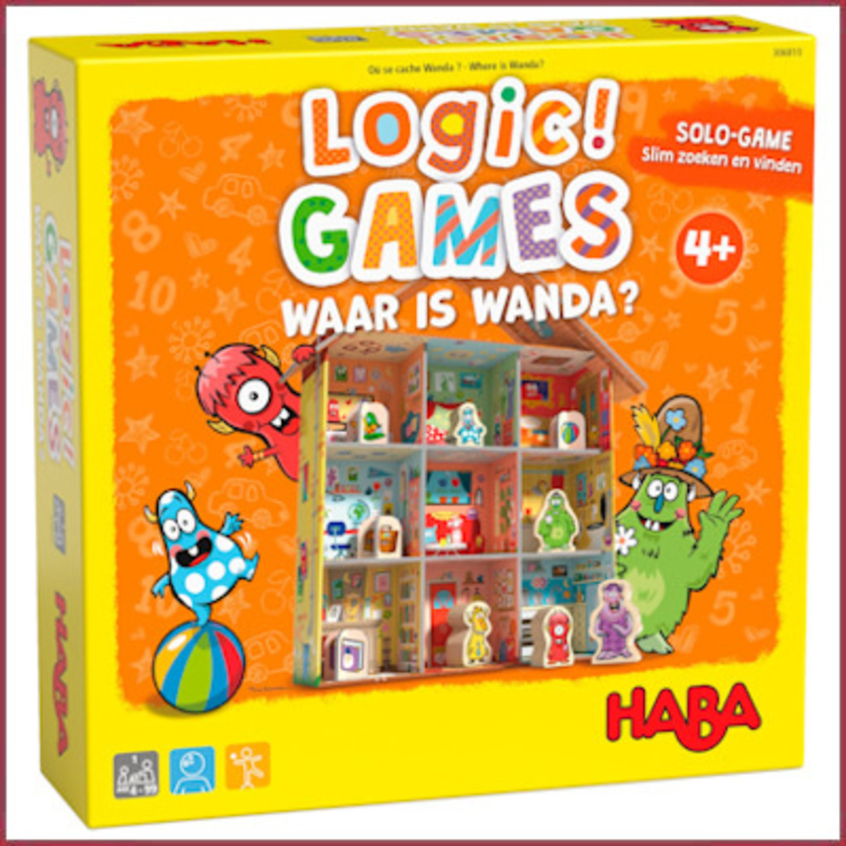Haba Logic! Games -  Waar is Wanda