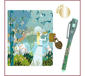 Djeco Charlotte klein dagboek met magic pen