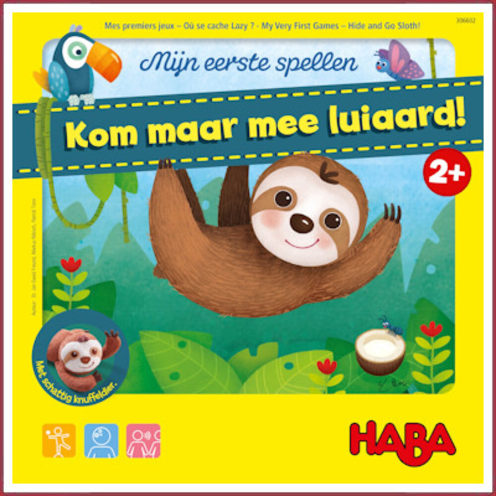 Haba Mijn eerste spel - Kom maar mee luiaard! Haba Mijn eerste spel - Kom maar mee luiaard!