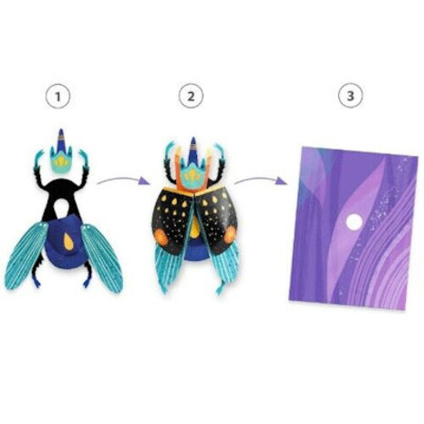 Djeco Knutselset Paperbugs Djeco Knutselset Paperbugs