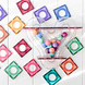 Connetix Connetix magnetische tegels Ball run pastel - 106 st Connetix Connetix magnetische tegels Ball run pastel - 106 st