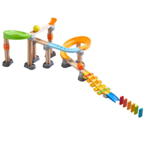 Haba Kullerbü Knikkerbaan - Melodieuze domino Haba Kullerbü Knikkerbaan - Melodieuze domino