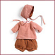 Djeco Pomea poppenkleding Peach Djeco Pomea poppenkleding Peach