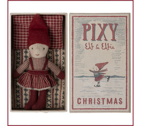 Maileg Pixie Elfie in lucifersdoosje Maileg Pixie Elfie in lucifersdoosje