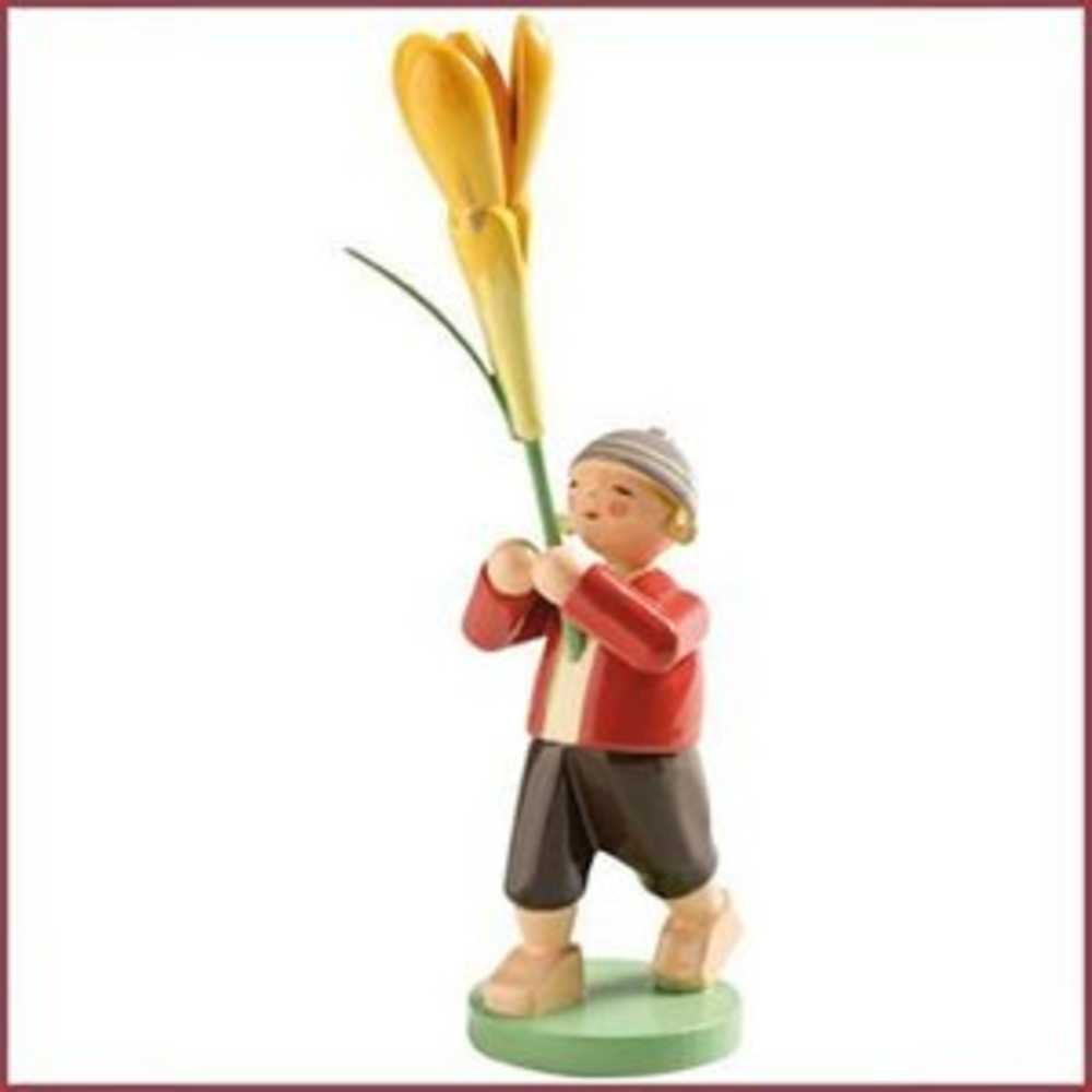Wendt & Kühn Jongen met krokus Wendt & Kühn Jongen met krokus