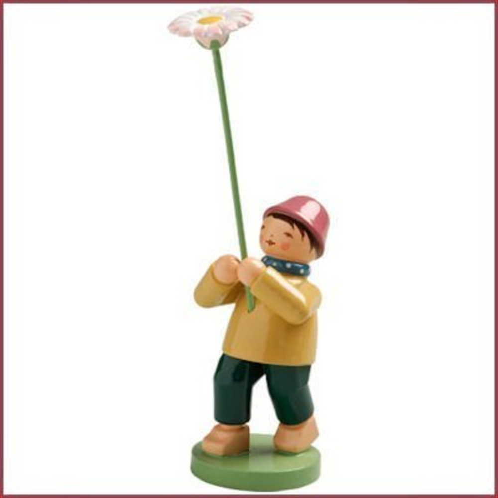 Wendt & Kühn Jongen met madeliefje Wendt & Kühn Jongen met madeliefje