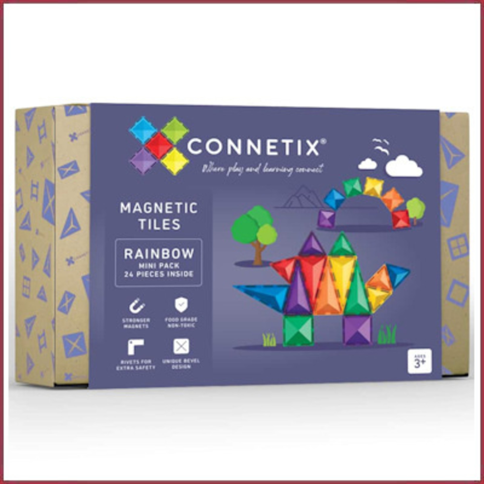 Connetix Connetix magnetiche tegels - mini pack - 24 st