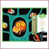 Djeco Scratchkaarten voor de kleintjes - dieren