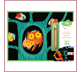 Djeco Scratchkaarten voor de kleintjes - dieren Djeco Scratchkaarten voor de kleintjes - dieren