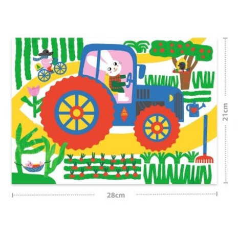 Djeco Scratchkaarten voor de kleintjes - auto's