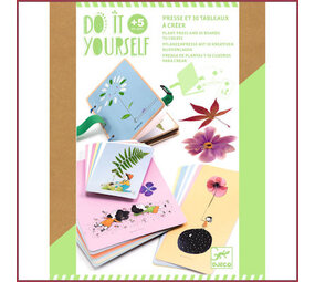 Djeco Bloemenpers Natuur met schilderijtjes