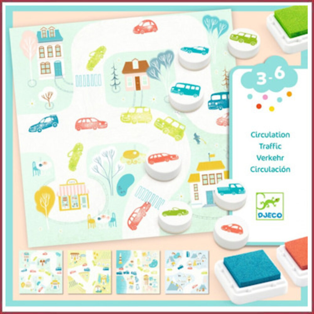 Djeco Stempelen - onderweg Djeco Stempelen - onderweg