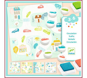 Djeco Stempelen - onderweg Djeco Stempelen - onderweg