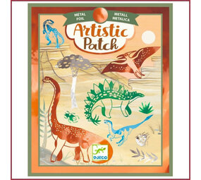 Djeco Artistic - Patchplaatjes  Dinosaurus Djeco Artistic - Patchplaatjes  Dinosaurus