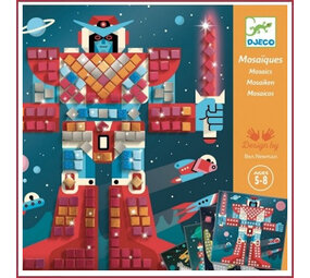 Djeco Mozaïek knutselset - Ruimte gevecht