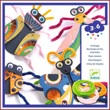 Djeco Knutselset Beestjes rijgen voor kleintjes