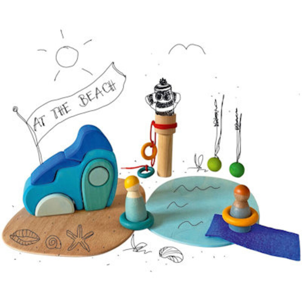 Grimm's Speelset kleine wereld - Aan het water Grimm's Speelset kleine wereld - Aan het water