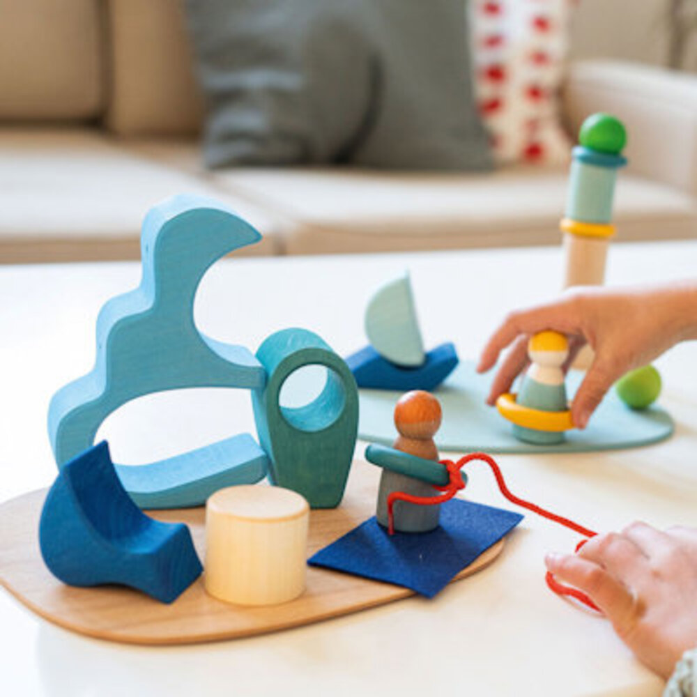 Grimm's Speelset kleine wereld - Aan het water Grimm's Speelset kleine wereld - Aan het water