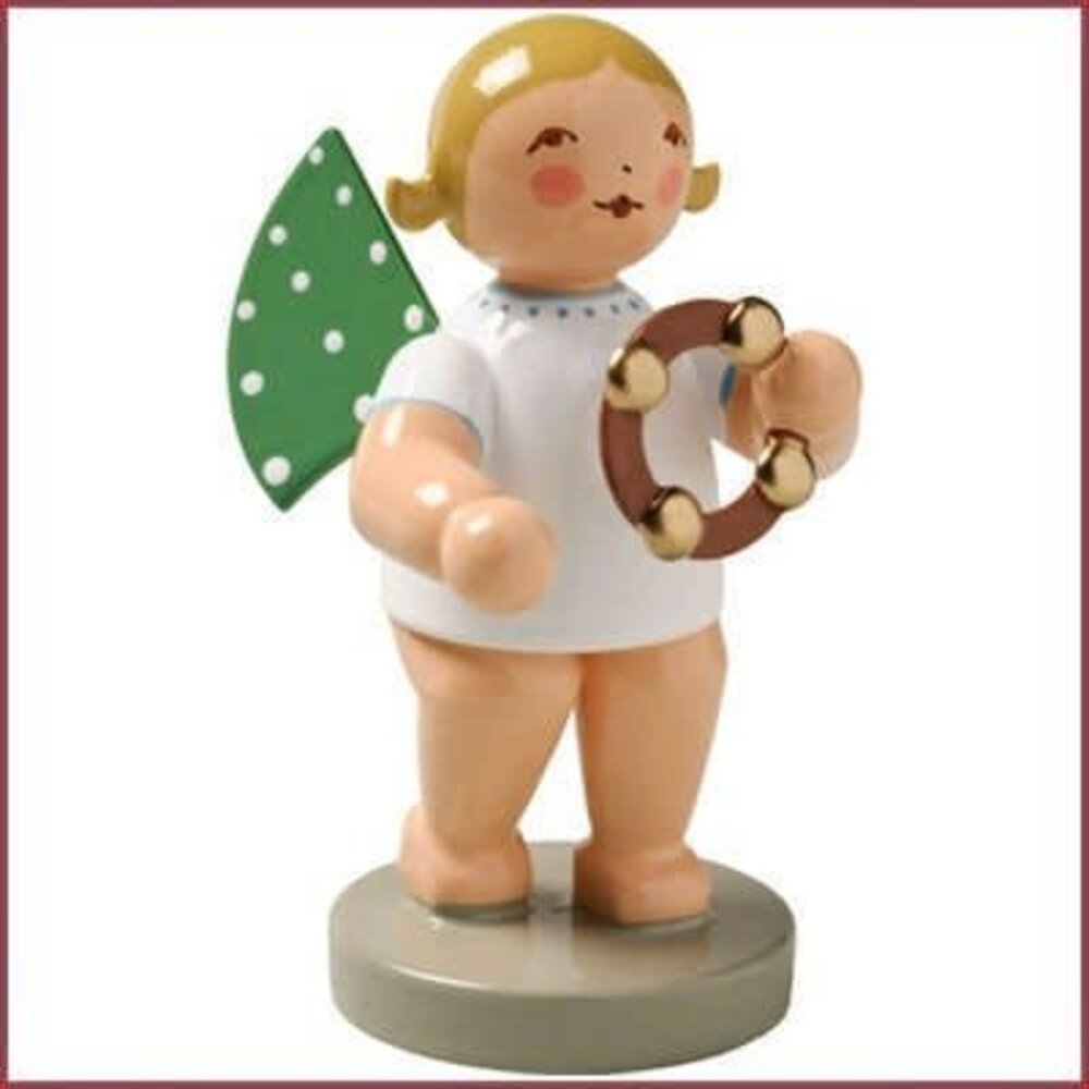 Wendt & Kühn Grunhainichense Engel met tamboerijn