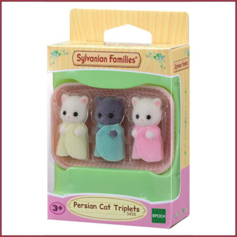 Sylvanian Families Drieling Perzische kat Sylvanian Families Drieling Perzische kat